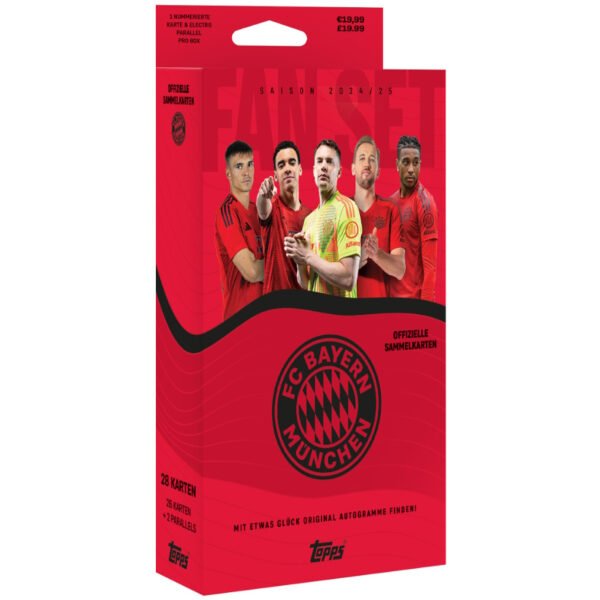 Blister TOPPS Fan Set - FC Bayern Munchen - 2024/25 - Inglés